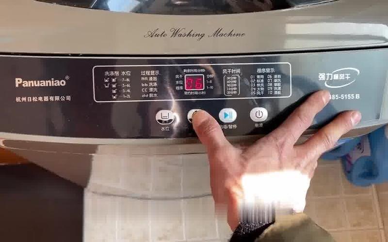 韩电洗衣服故障代码e1,韩电洗衣机显示e2如何修理视频2024/6/