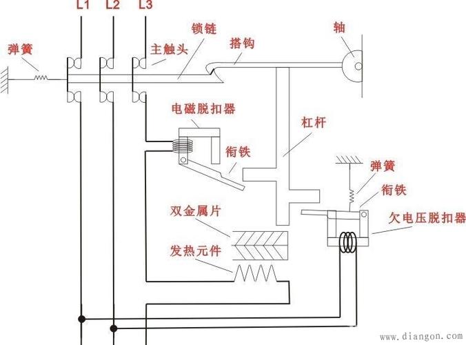 分离脱口开关主电故障,分离式脱扣器接线图2024/6/