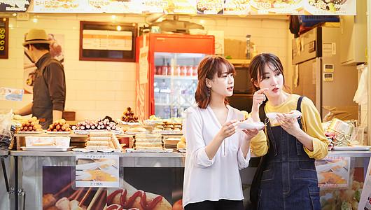 闺蜜小食街拍照图片大全,闺蜜小食街拍照图片大全大图